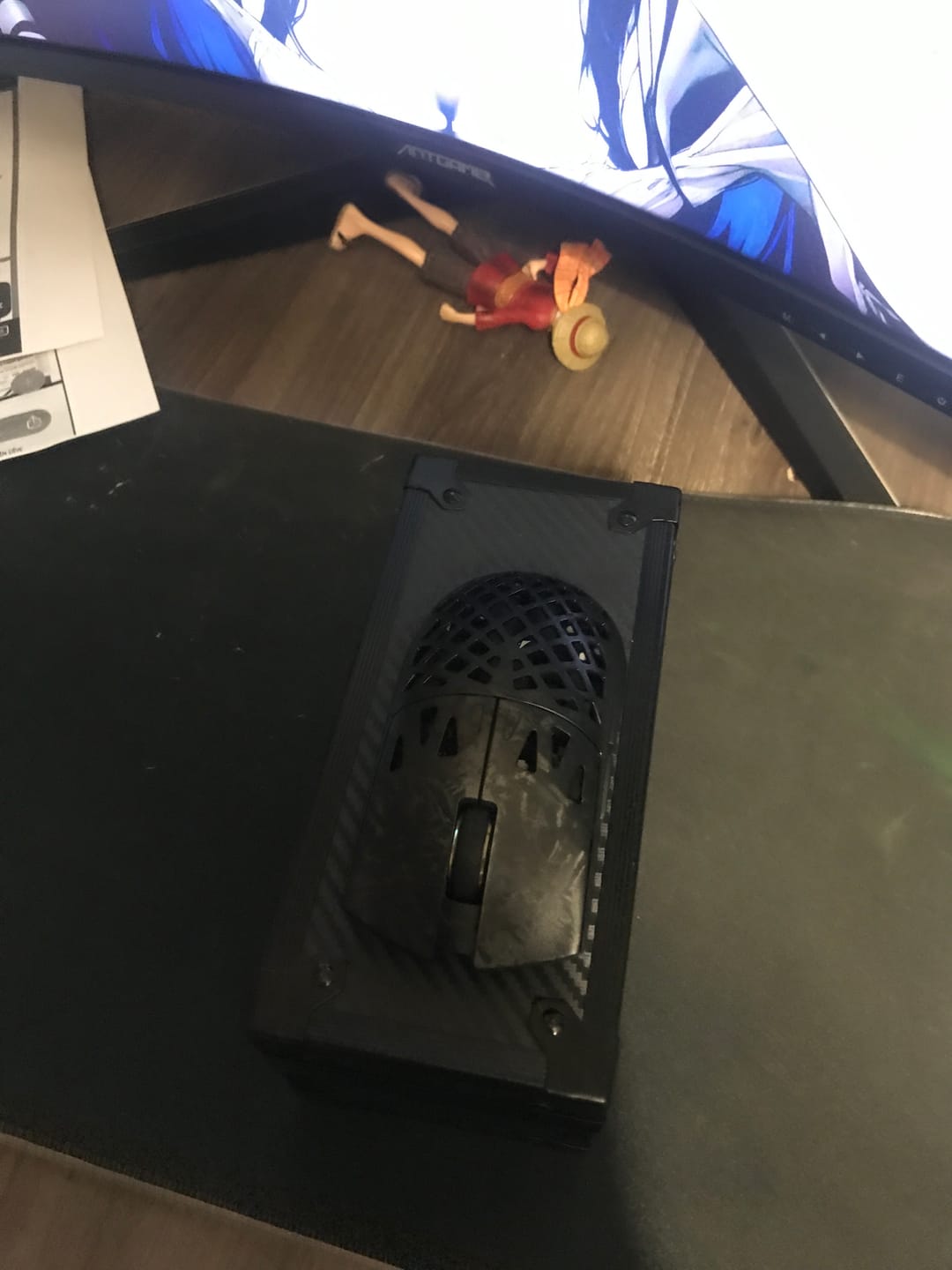 Customer photo review of ATK Blazing Sky Ghost Karbon Fiber Wireless Mouse