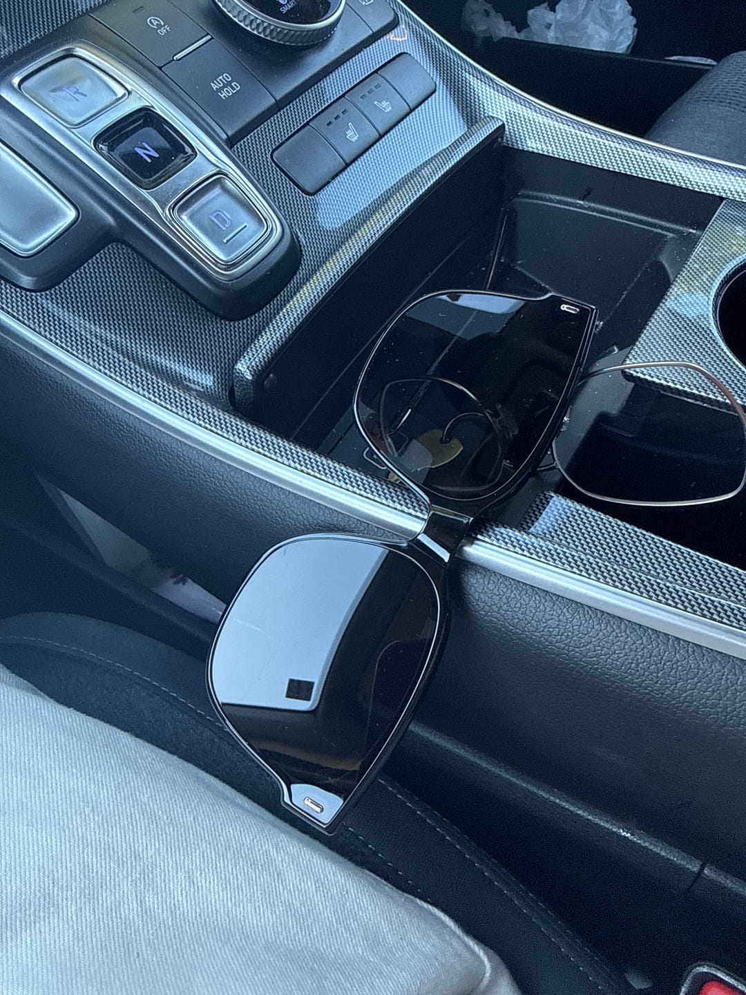Customer photo review of Square-Round Frame Prescription Fit-Over Sunglasses UV 400 FD013