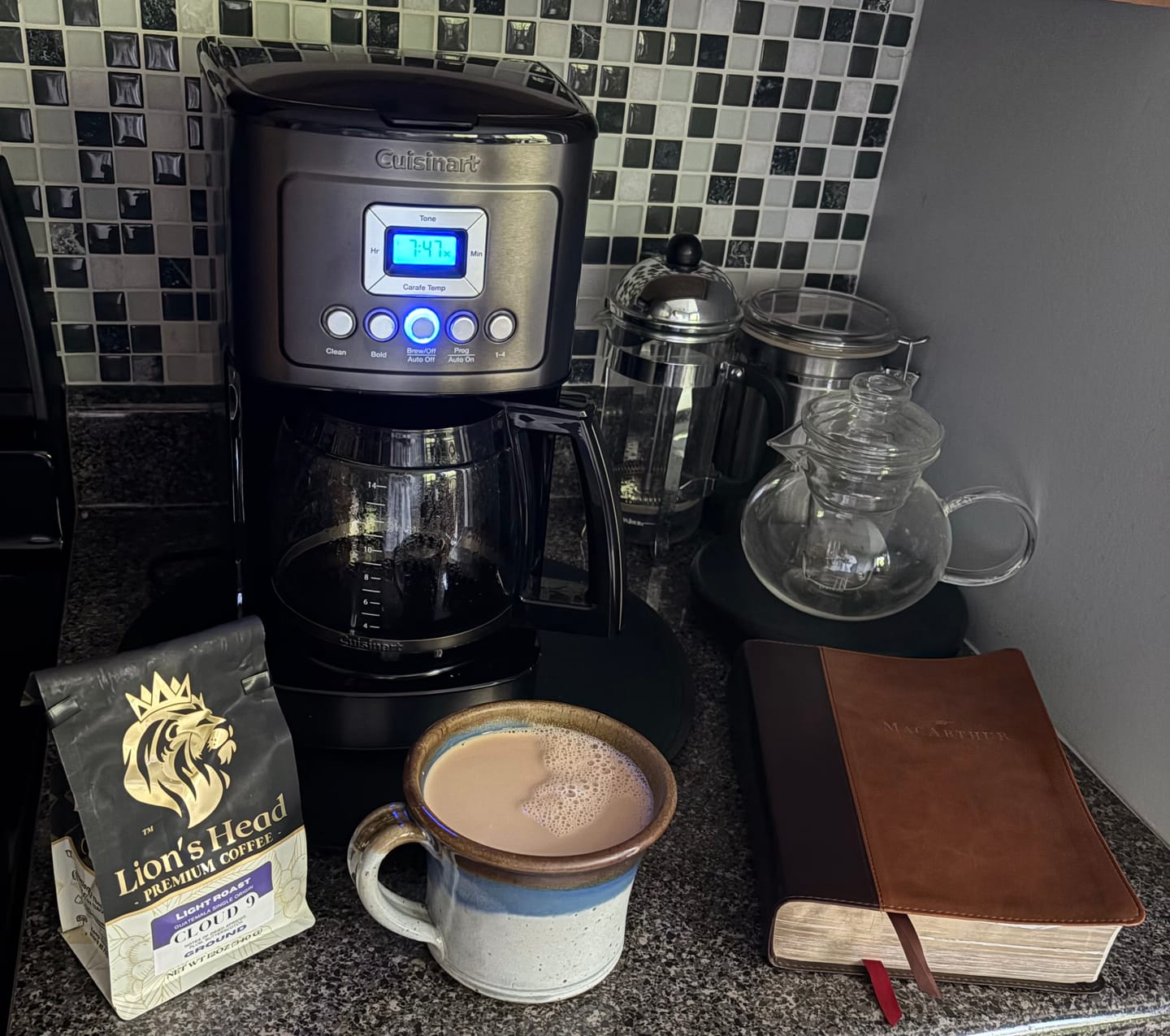Customer photo review of Cloud 9 - Creamy Chocolate, Mellow Citrus - Light Roast