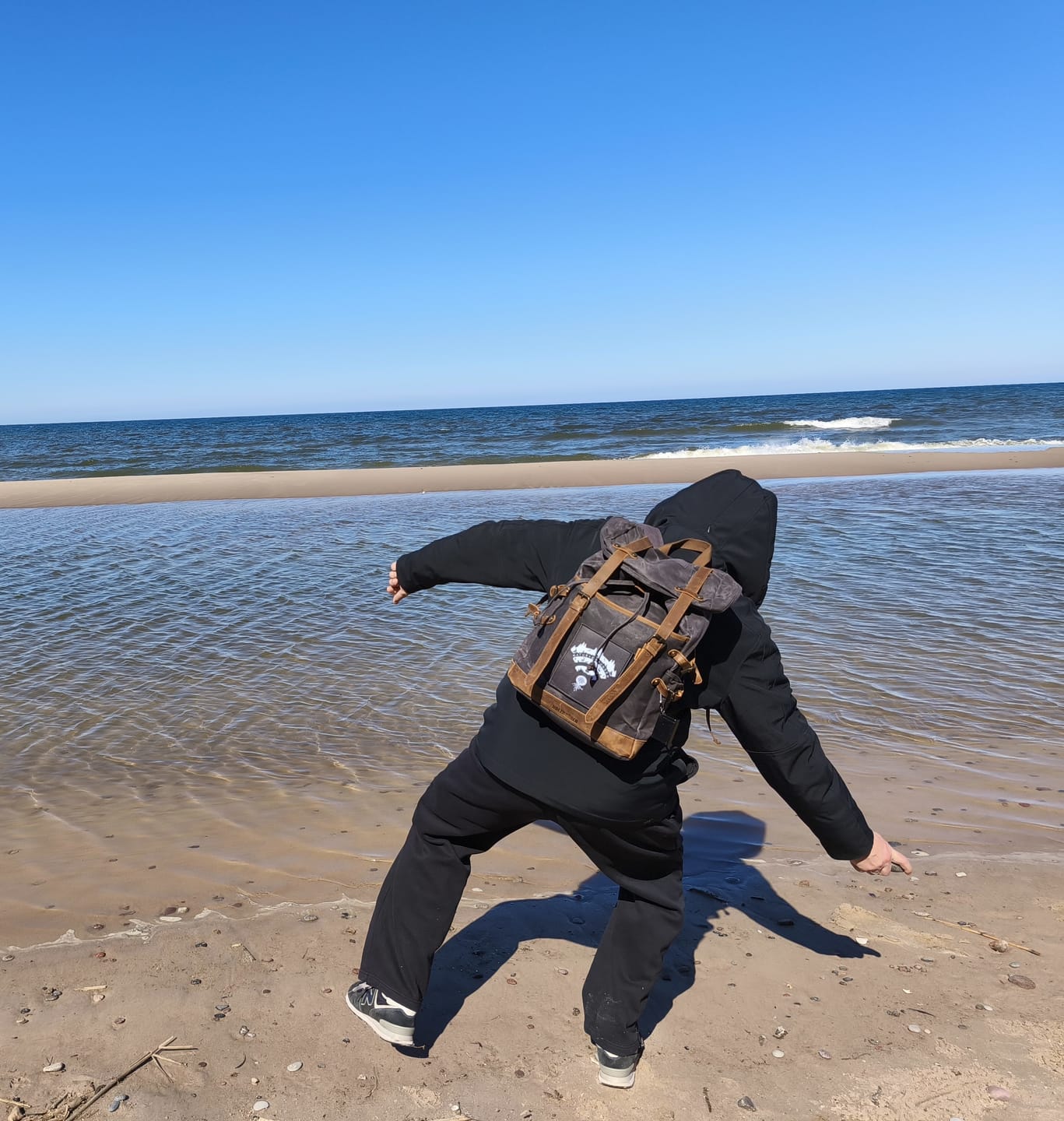 Customer photo review of Rucksack mit Patch (🌲)
