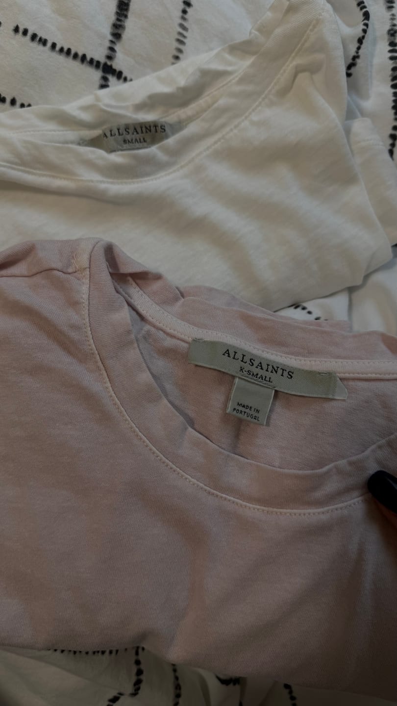 Customer photo review of טי שירט קצרה לנשים Anna