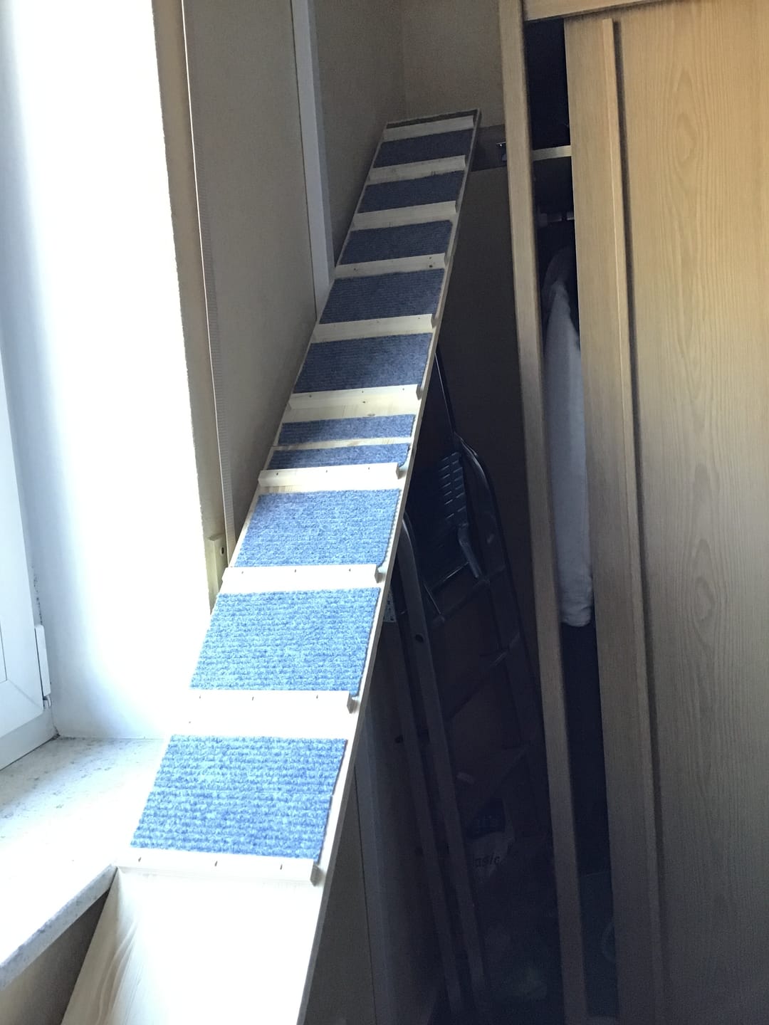 Customer photo review of Elmato Katzentreppe naturbelassen 1-4 Meter, verschiedene Größen