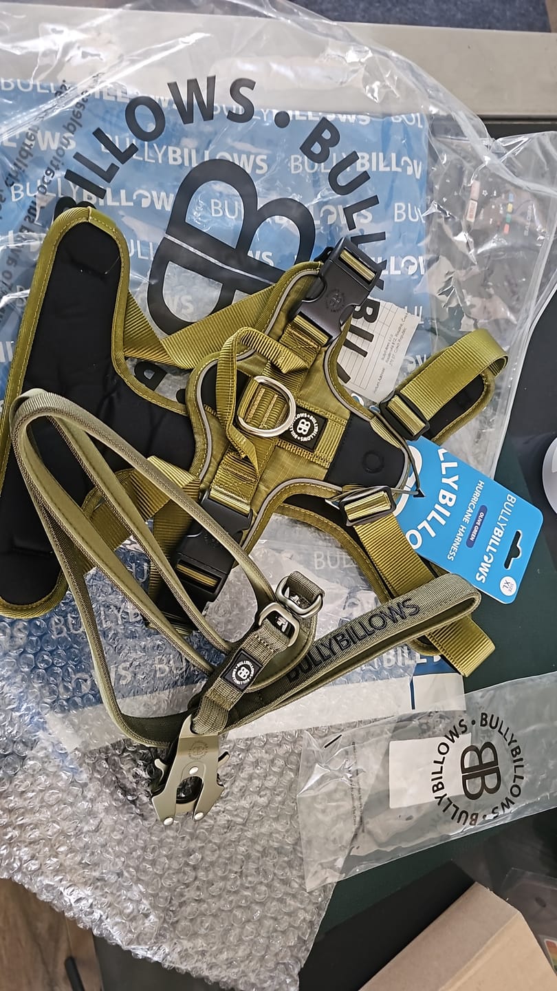 Customer photo review of 1.4m Lighter Swivel Combat Lead | Anti-Tangle & Secure Clip - Khaki x Khaki