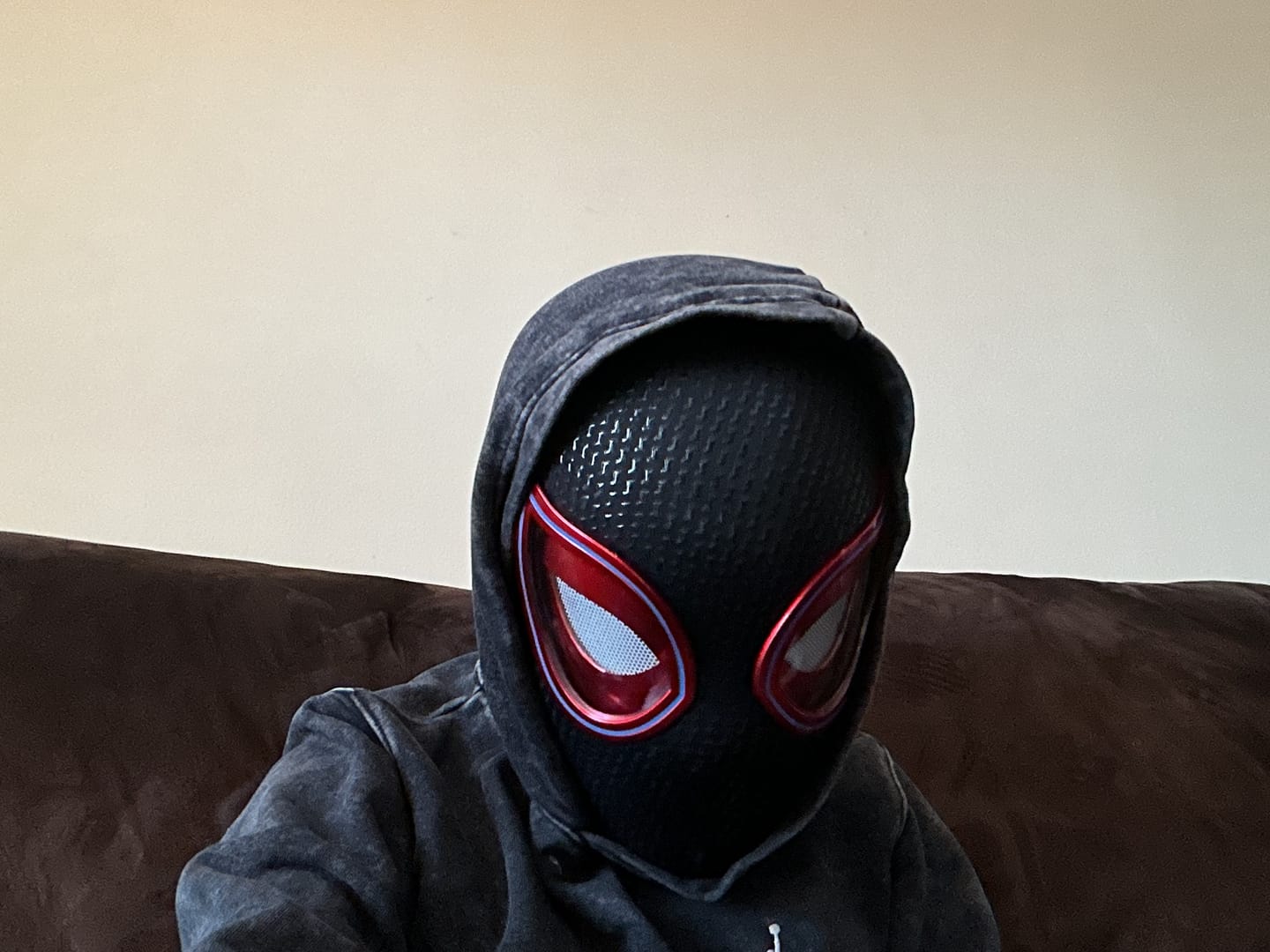 Customer photo review of [NEW] Spidey Gear™ Miles Morales Mask