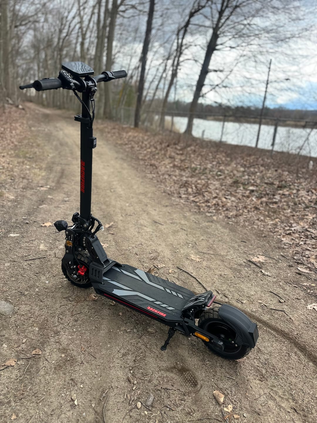 Customer photo review of Backfire M8 Electric Scooter with GPS and Samsung Battery