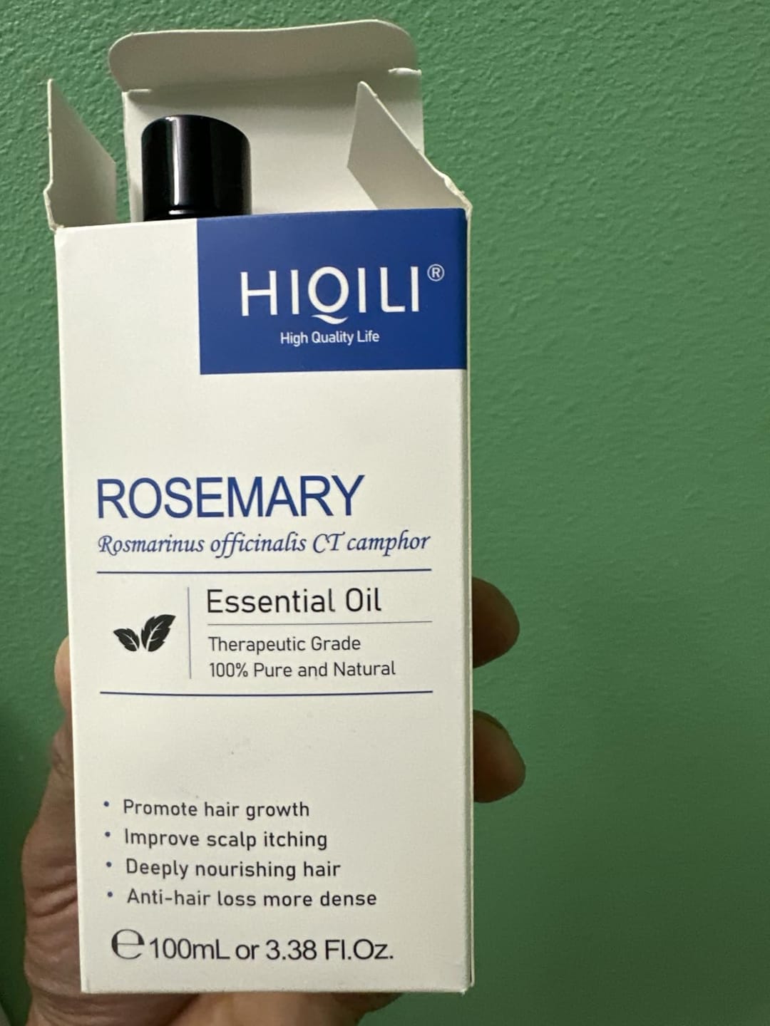 Customer photo review of Rosemary Essential Oil