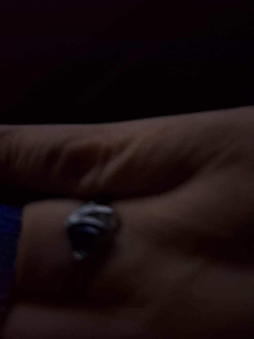 Customer photo review of FREE Today: Northern Tide Sapphire Ring