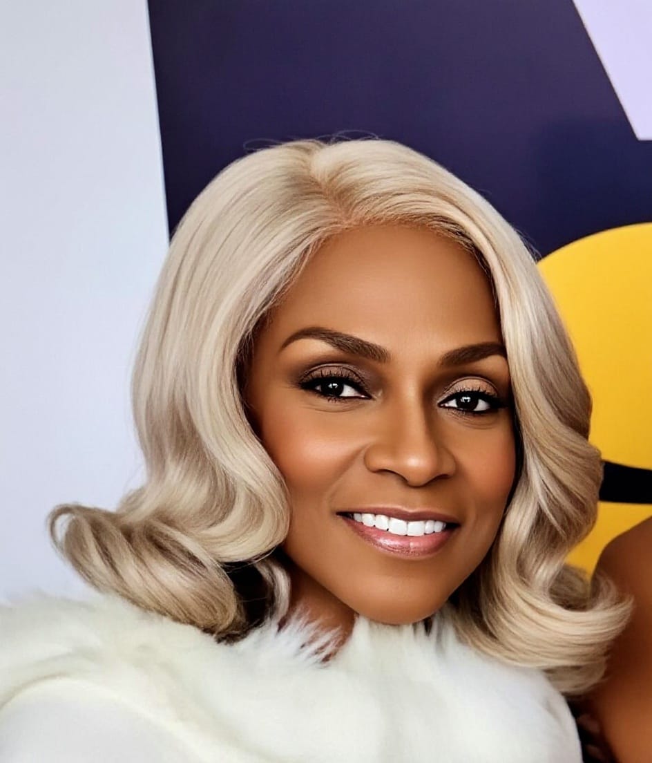 Customer photo review of Sensationnel Chic Bob Butta Lace Glueless 5" Deep Lace Part Wig - LOB UNIT 11
