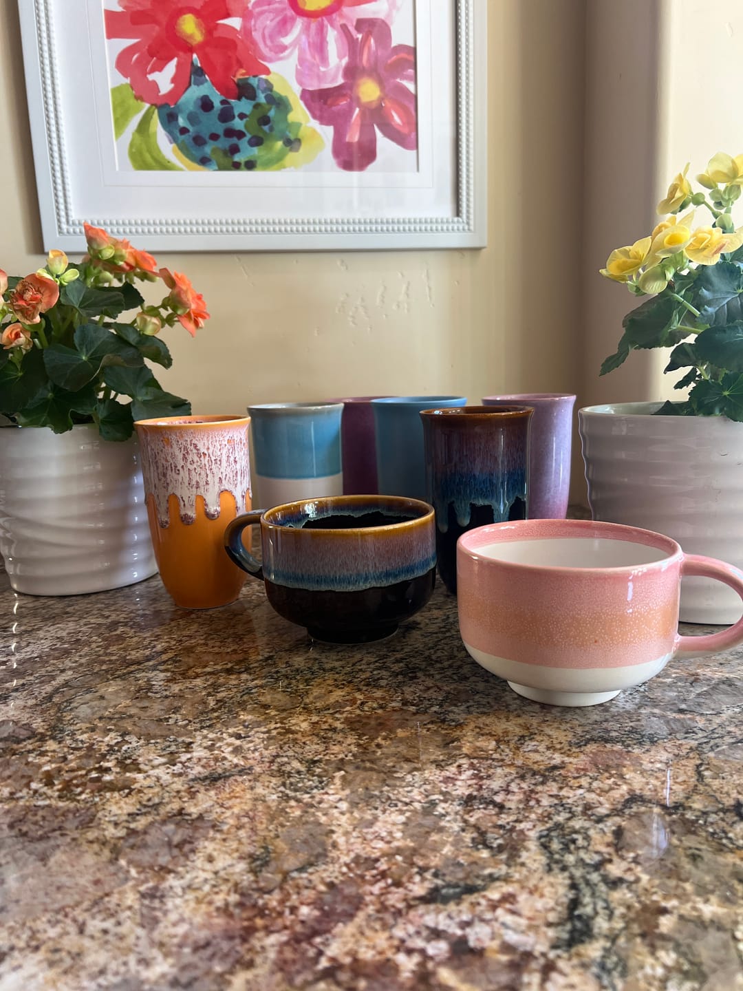 Customer photo review of Afterglow Handle Mug 16oz