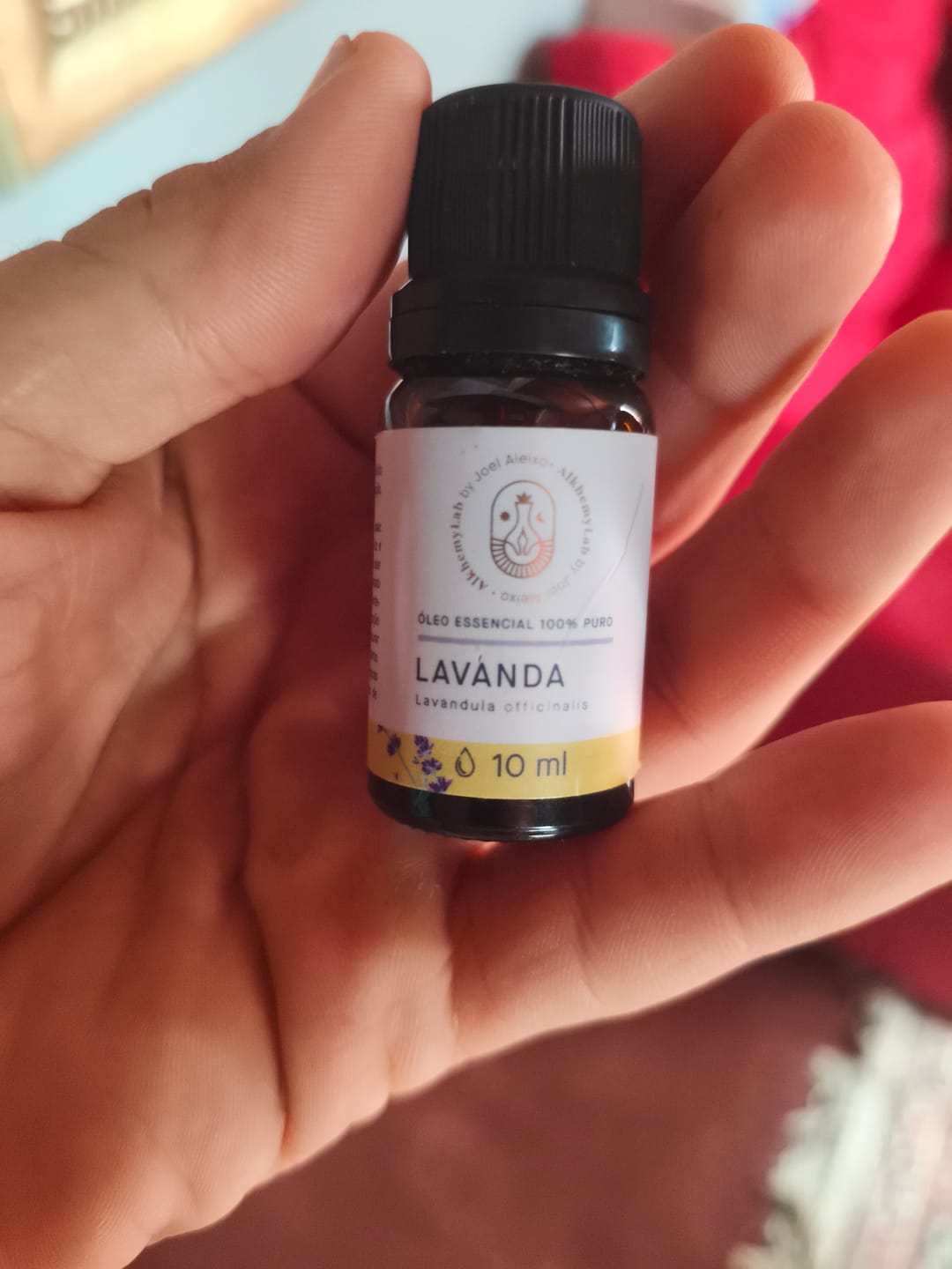 Customer photo review of Óleo Essencial de Lavanda 10ml