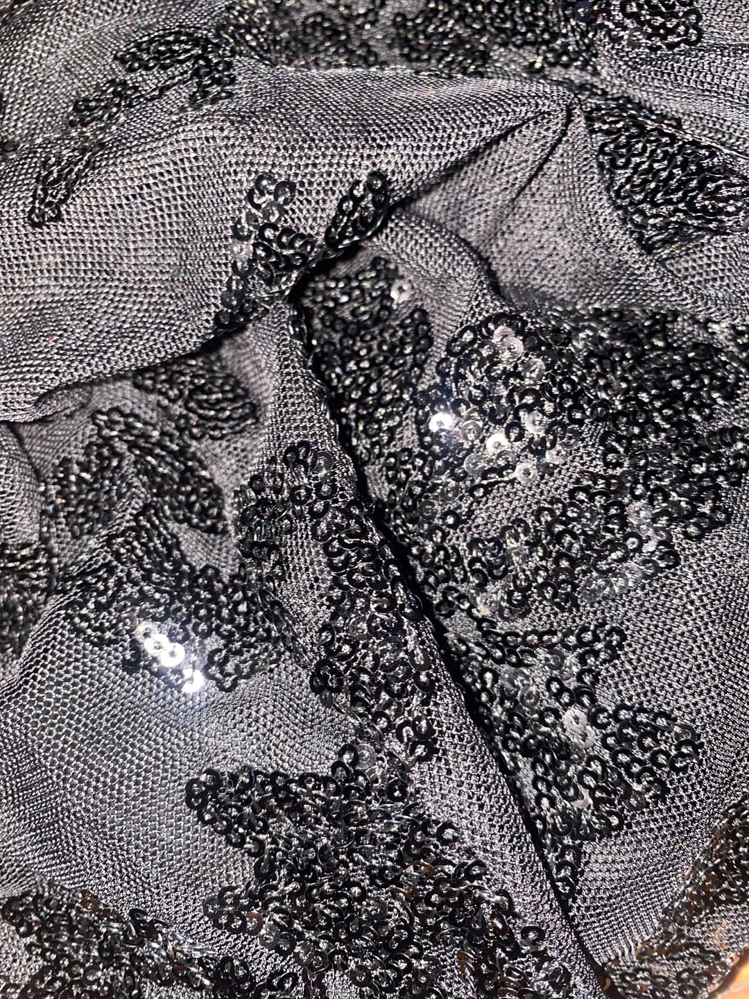 Customer photo review of Φόρεμα μάξι με λεπτομέρειες παγιέτα