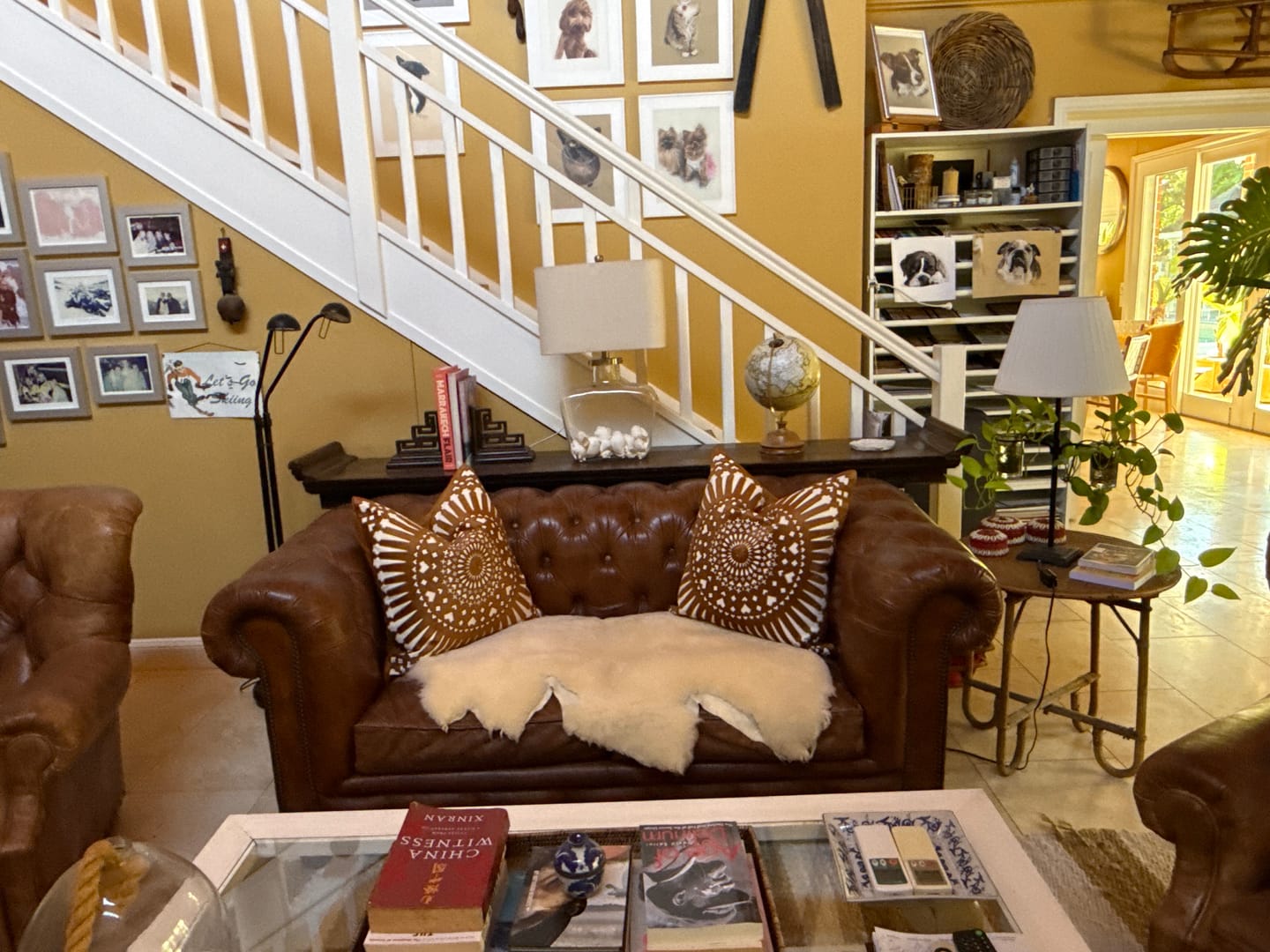 Customer photo review of Mayan Sphere Toffee Lounge Cushion 55 x 55cm
