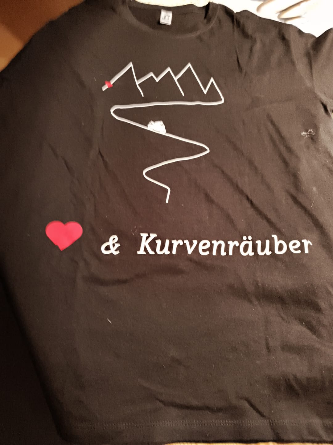 Customer photo review of Kurvenräuber - Herren Shirt