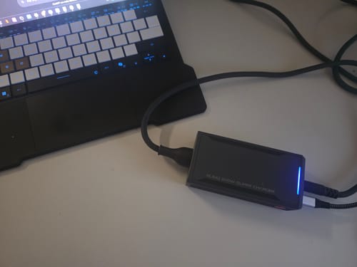 Customer photo review of 240W DC/USB C Charger