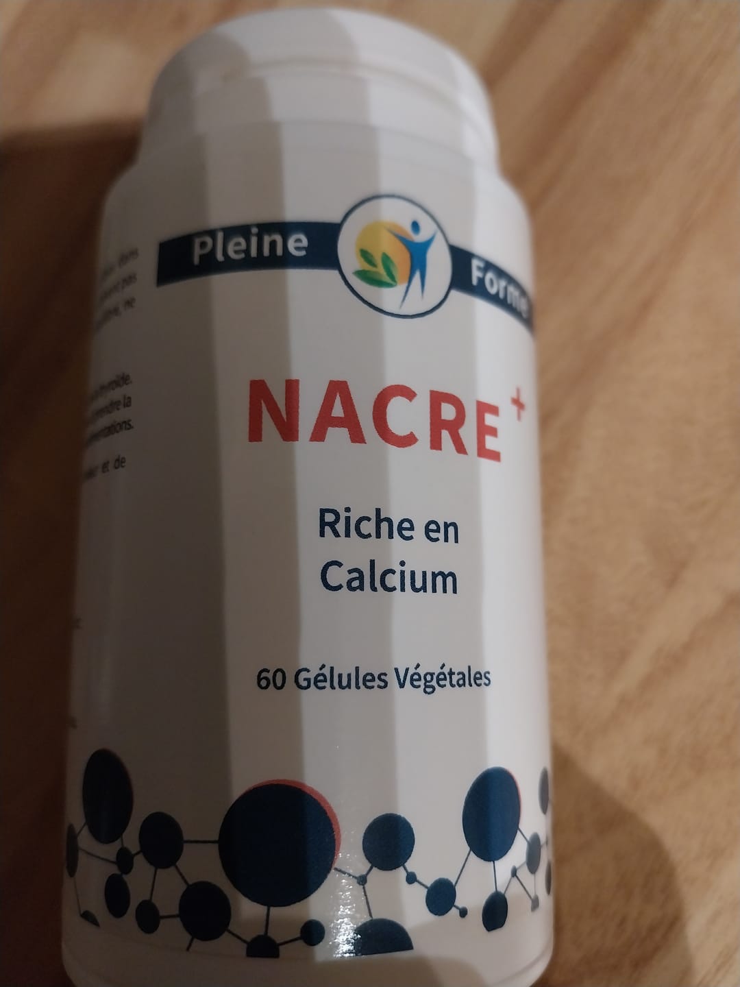 Customer photo review of Nacre + source de calcium-60 gélules-Pleine Forme®
