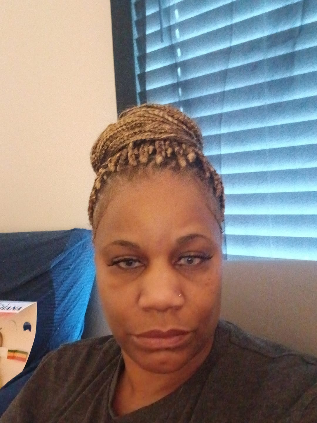 Customer photo review of Hidrocor Quartz Blue Gray Prescription Colored Contact Lenses