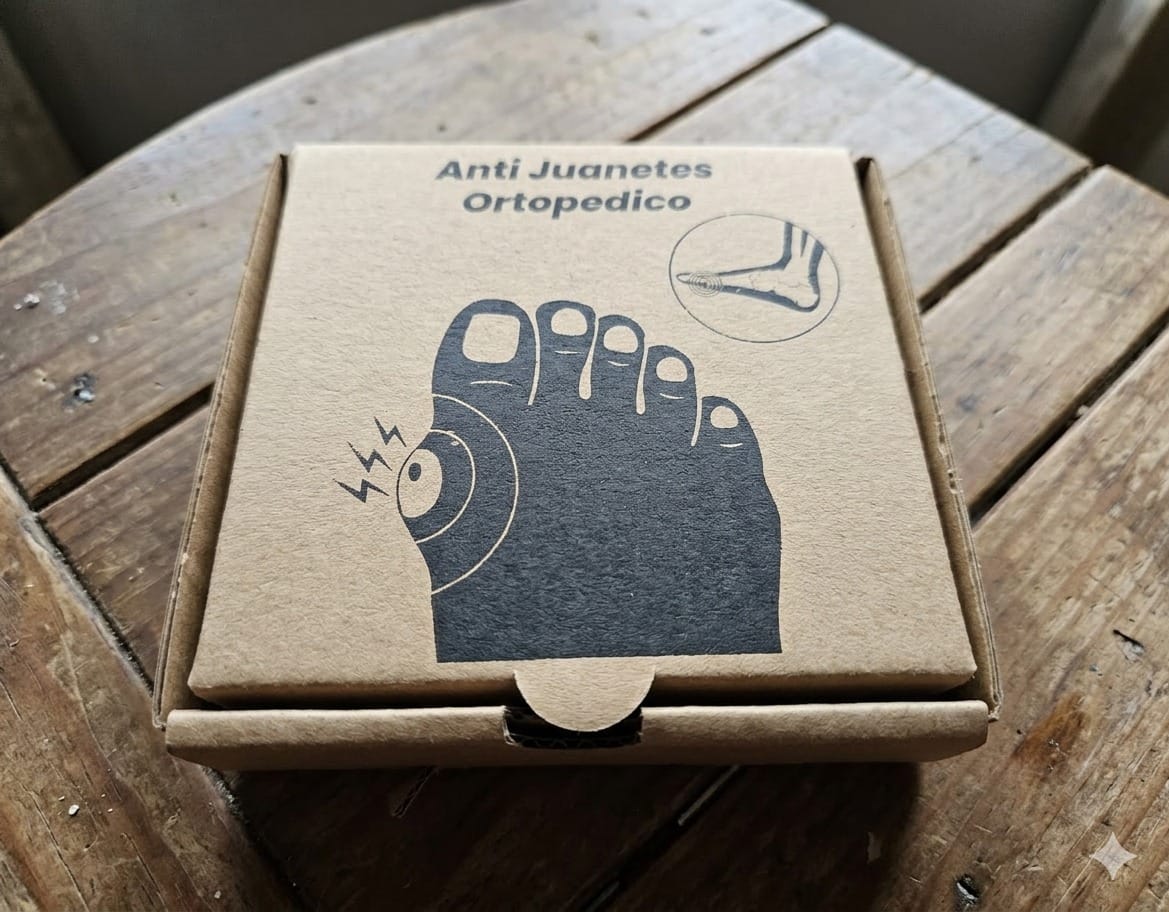 Customer photo review of Anti Juanetes con Gel Ortopédico - UN PAR