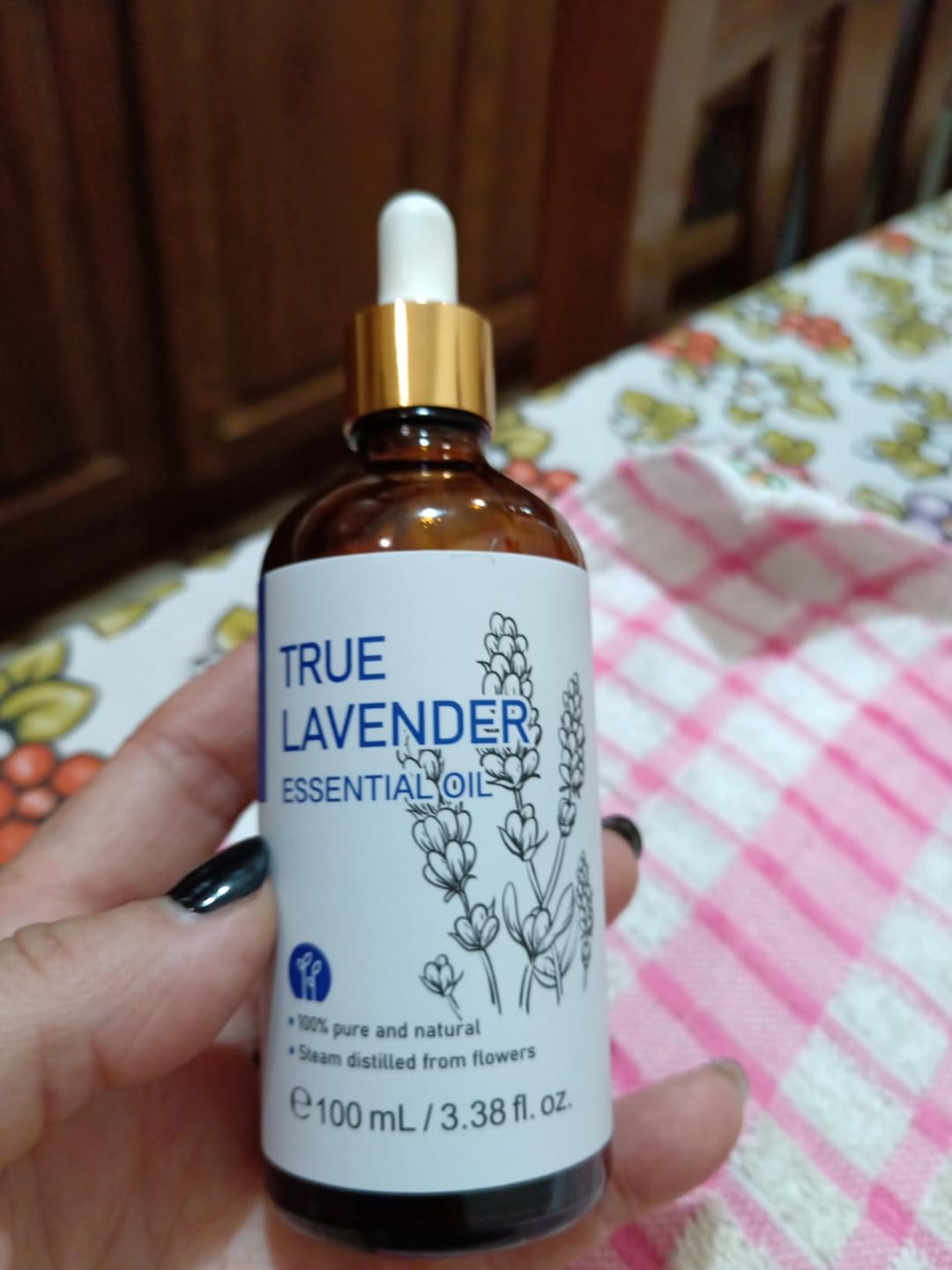 Customer photo review of Lavender Essential Oil
