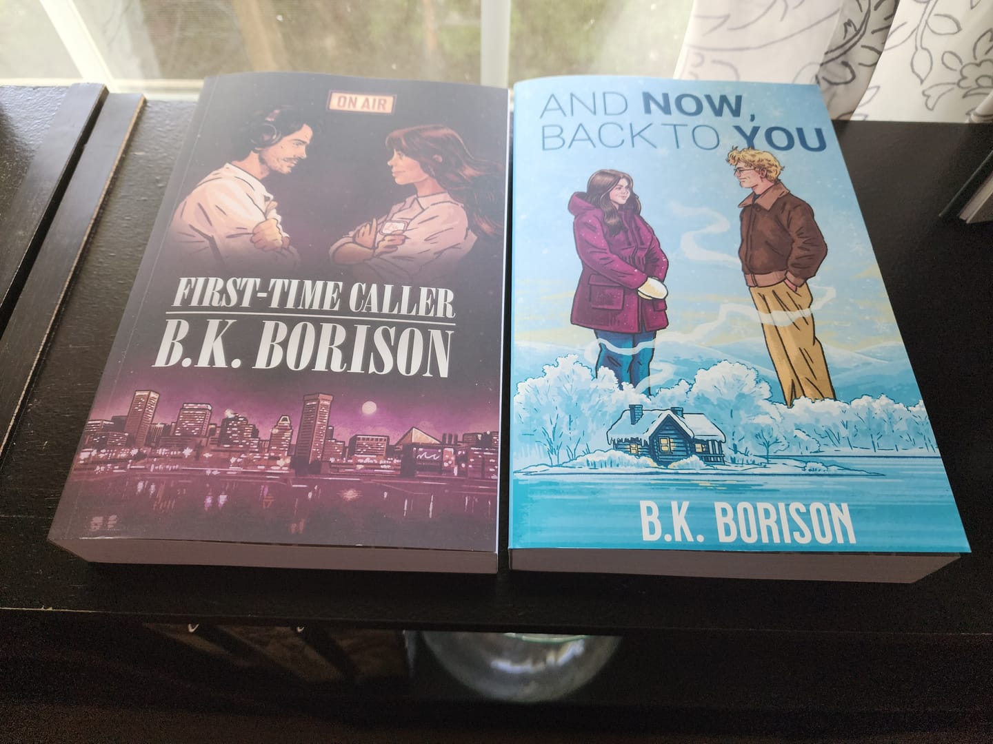 Customer photo review of First-Time Caller by B.K. Borison