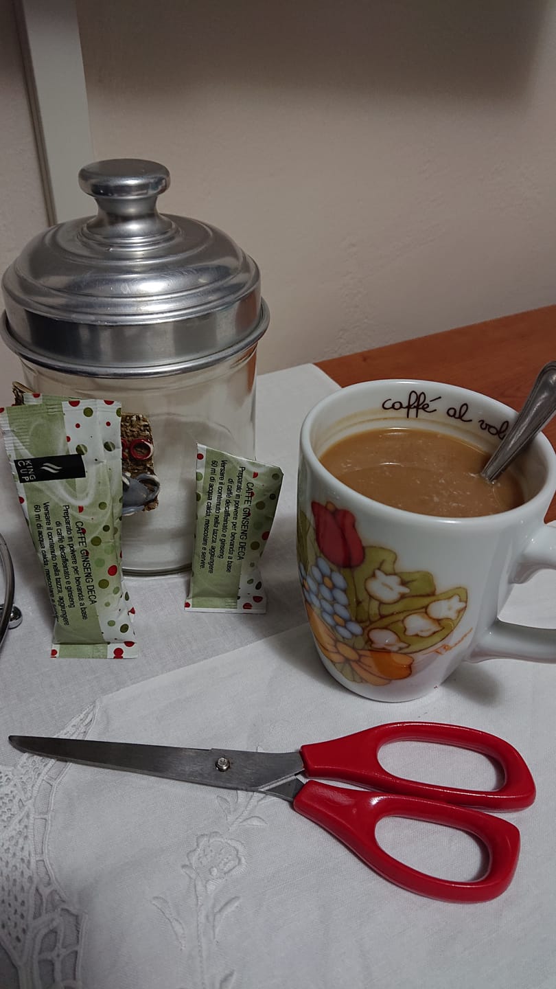 Customer photo review of 120 bustine di Caffè al ginseng  Deca da zuccherare