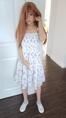 Customer photo review of Rosretty - Blanche 150cm/4ft11 A-cup TPE Sex Doll (In Us Stock)