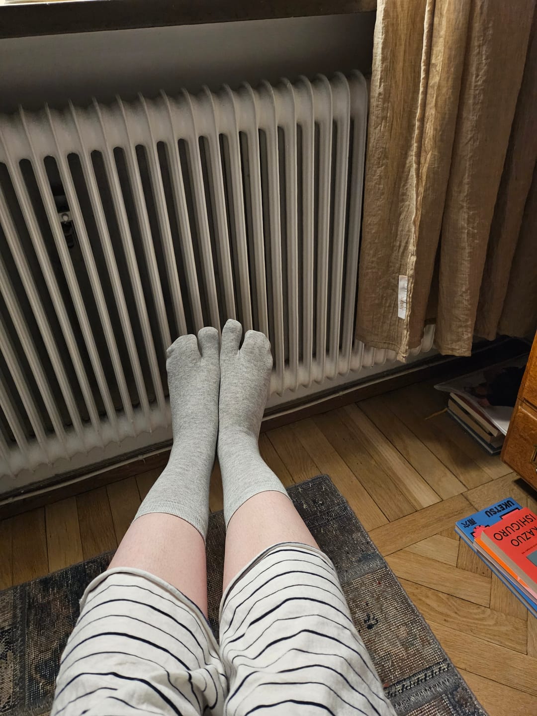 Customer photo review of Förpackning med 3 par japanska Tabi-strumpor