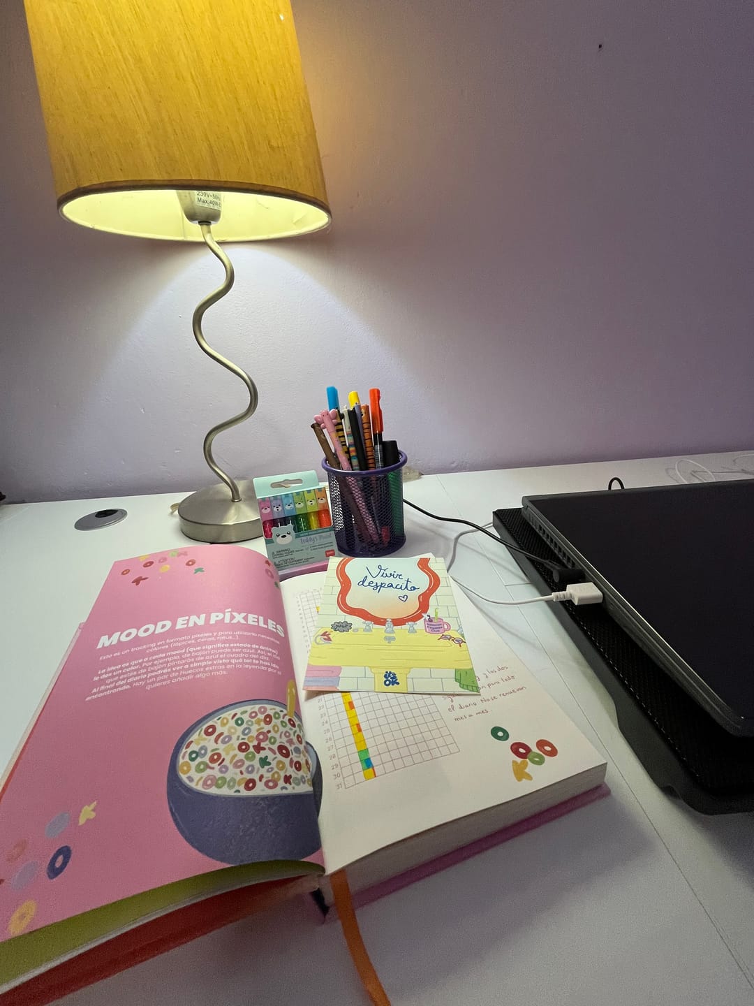 Customer photo review of Feel Good Journal | Portada Mandarina