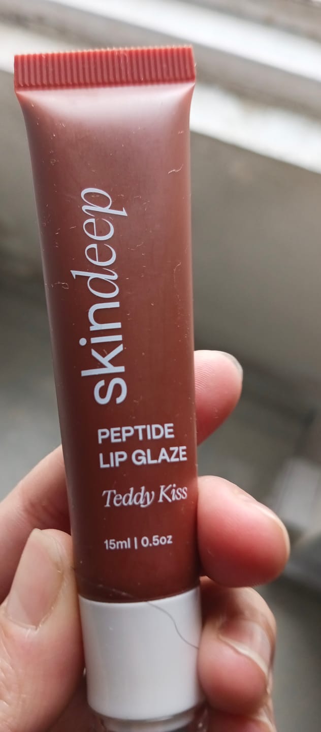 Customer photo review of » Peptide Lip Glaze (100% off)