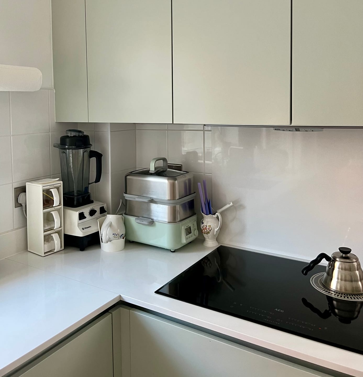 Customer photo review of BUYDEEM Food Steamer - Green BD-G564