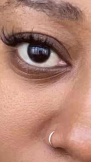 Customer photo review of Fairy Lash Kit