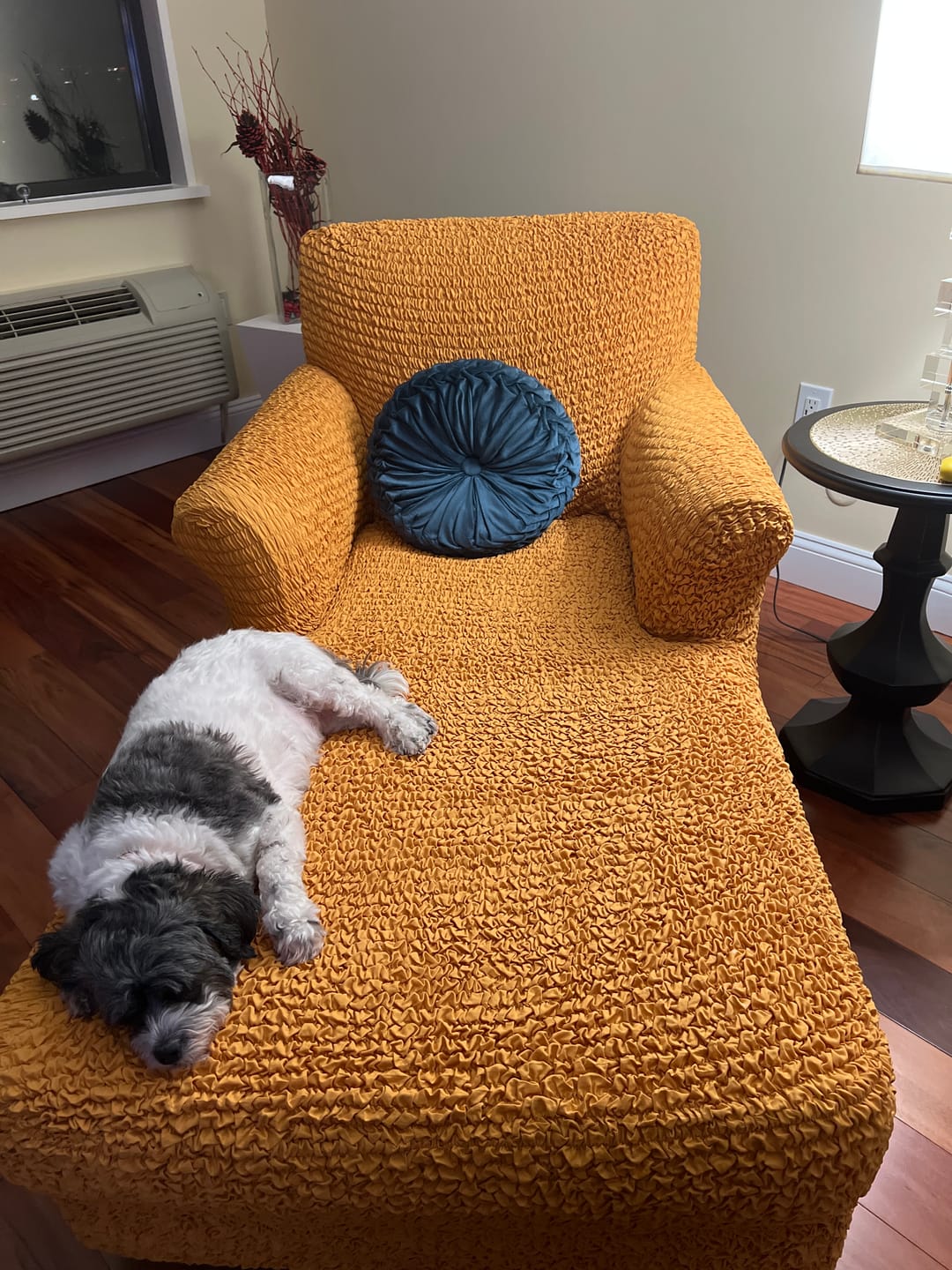 Customer photo review of Chaise Lounge Slipcover, Comfort Collection