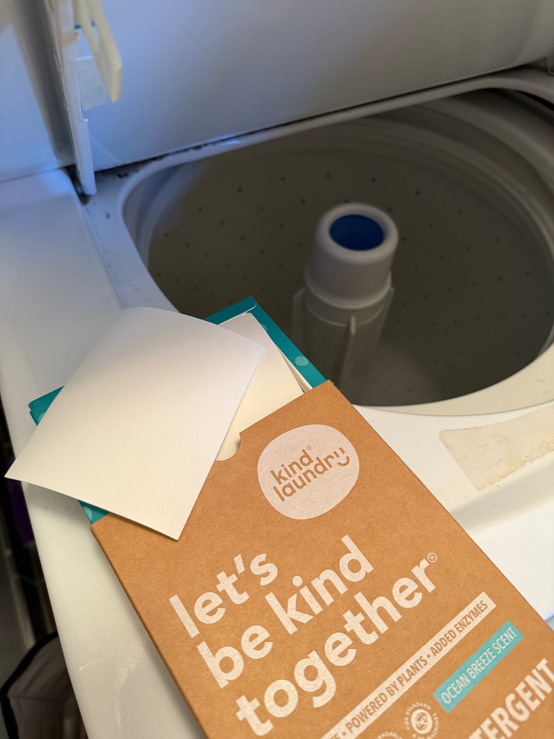 Customer photo review of Laundry Detergent Sheets