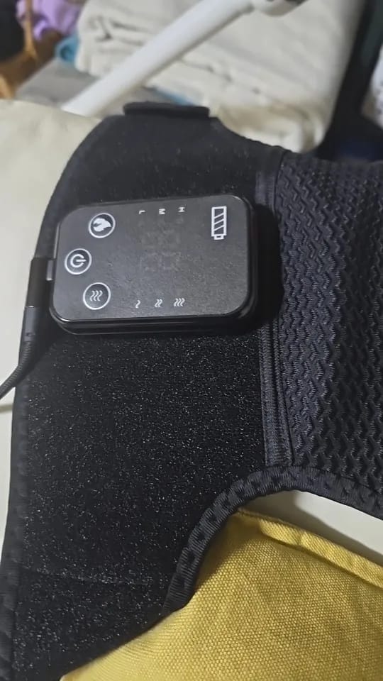 Customer photo review of Heating Shoulder Brace Compression with Vibration