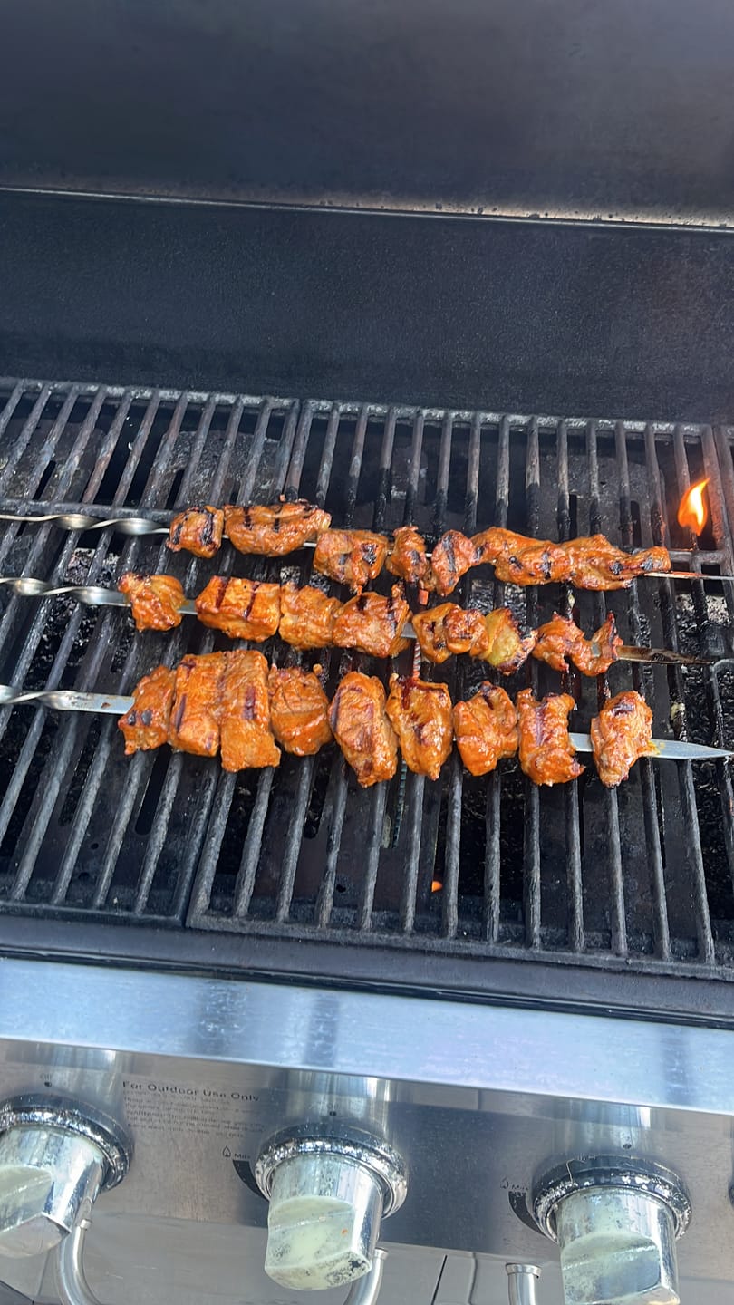Customer photo review of Hähnchen-Schaschlik Süß-Sauer – fruchtig-pikant & exotisch | mySchaschlik