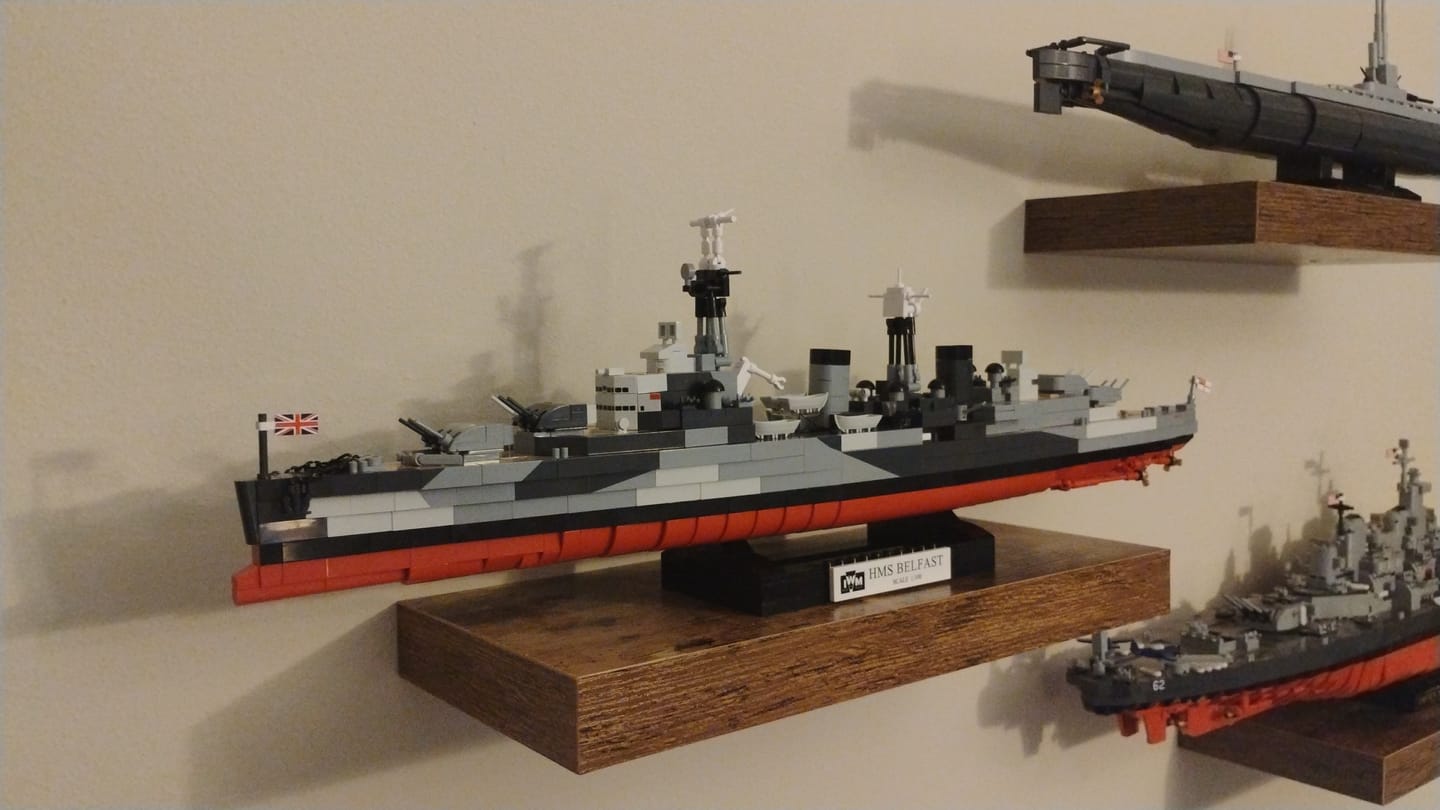 Customer photo review of COBI HMS Belfast: Set #4844