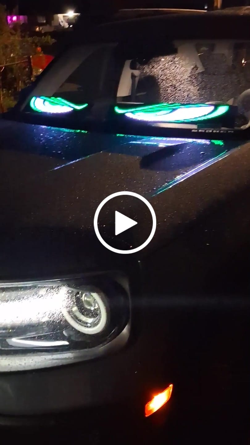Customer video review of Electra Eyes - LED Animated Eyes