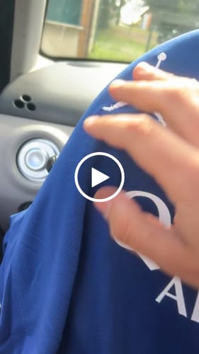 Customer video review of Maillot 24/25 PSG Bleu