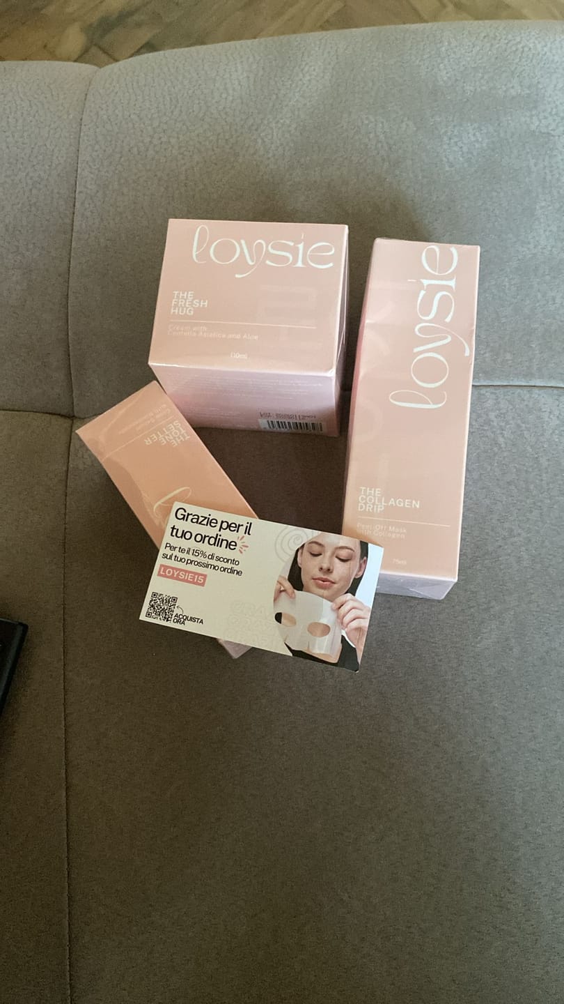 Customer photo review of Il Kit Essenziale | Skincare Completa