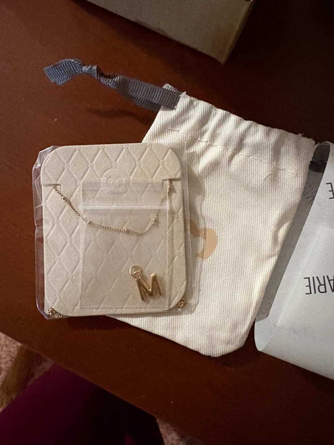 Customer photo review of Bolsita Regalo Sweet Beige