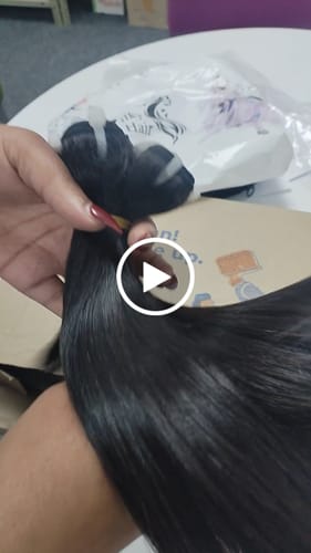 Customer video review of Vietnamese SDD Bone Straight Natural Colour