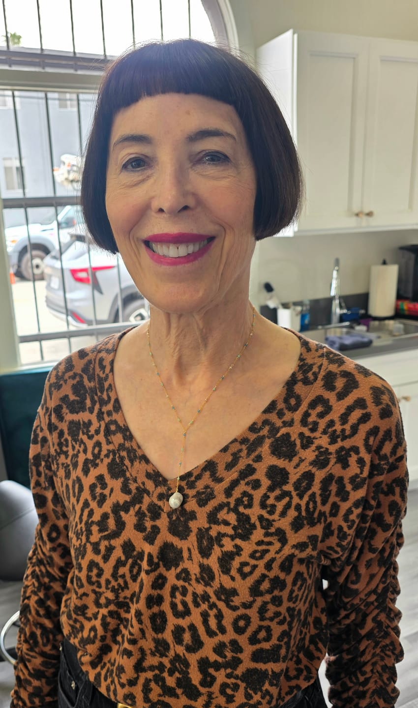 Customer photo review of Pearl Gossamer Necklaces