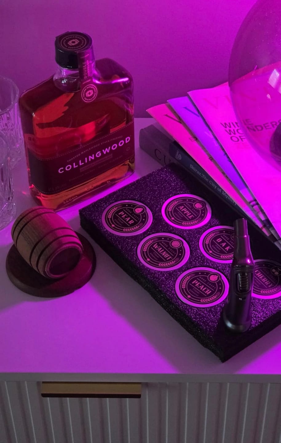 Customer photo review of Noir Barrel Smoker - Signature Edition