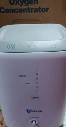 Customer photo review of VARON 1-7L/min  Home Oxygen Concentrator VH-3