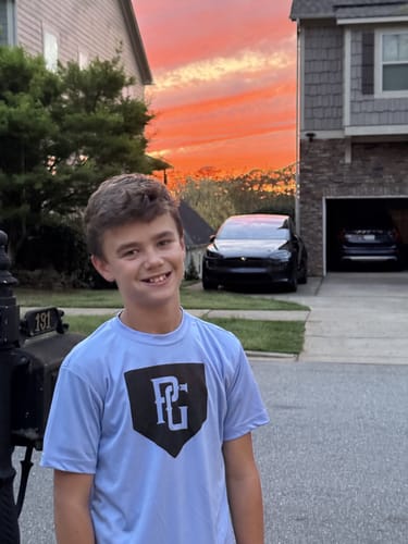 Customer photo review of DISH PERFORMANCE TEE