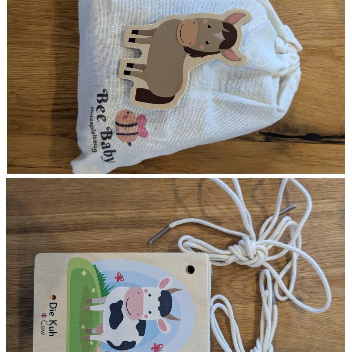 Customer photo review of Lernkarten "Tiere" - Deutsch/Englisch 🇩🇪 🇬🇧