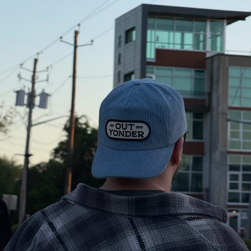 Customer photo review of Vintage Blue SnapBack