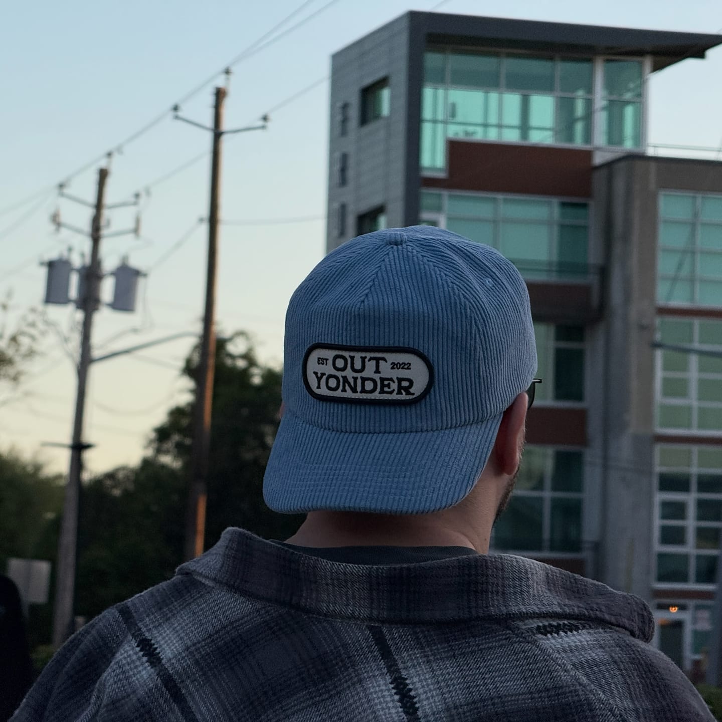 Customer photo review of Vintage Blue SnapBack