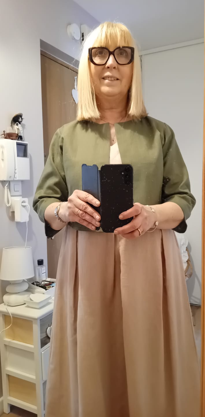 Customer photo review of Boléro Ange - lin kaki