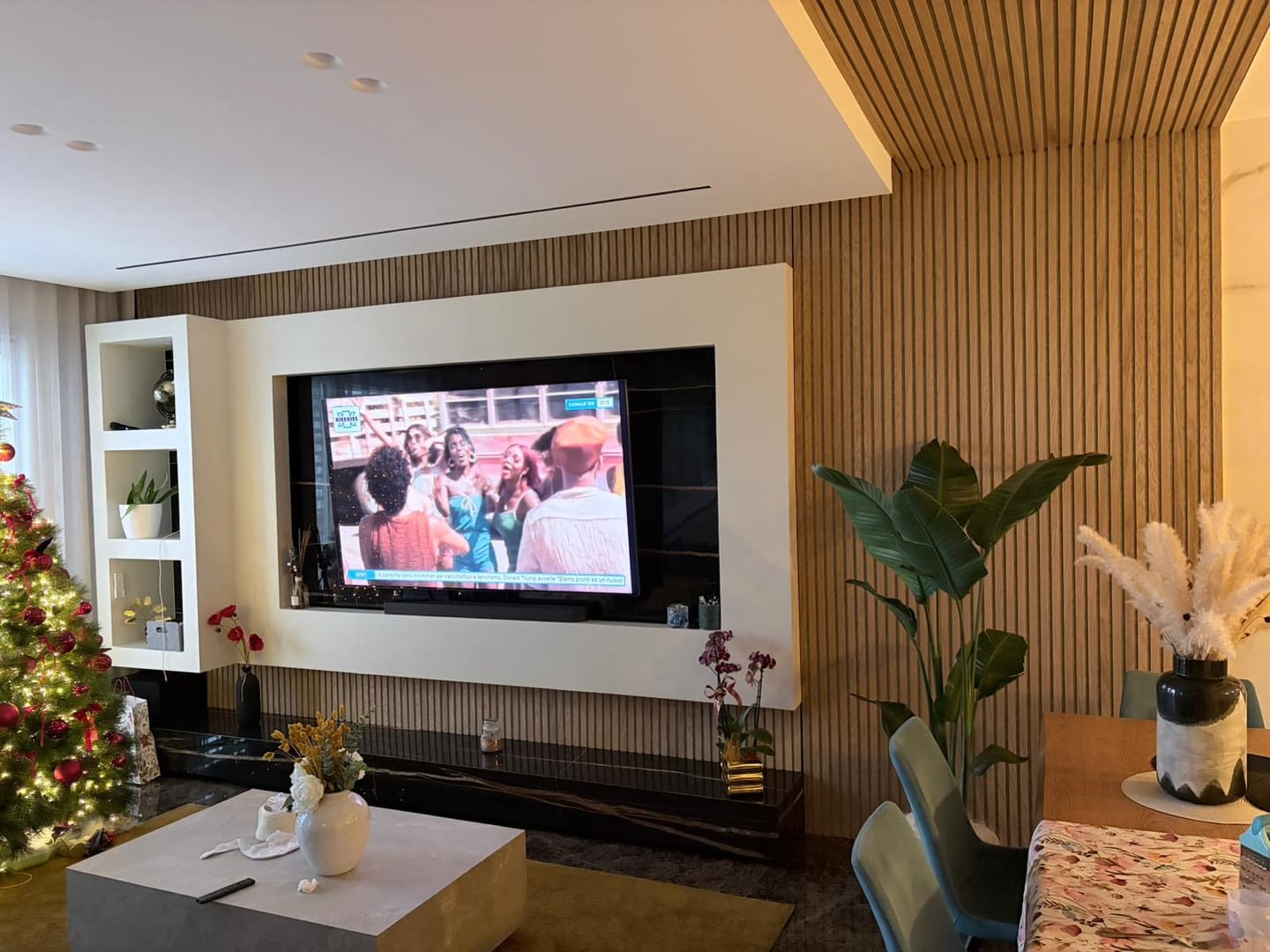 Customer photo review of Dogato acustico in legno | Rovere Chiaro con Feltro Grigio