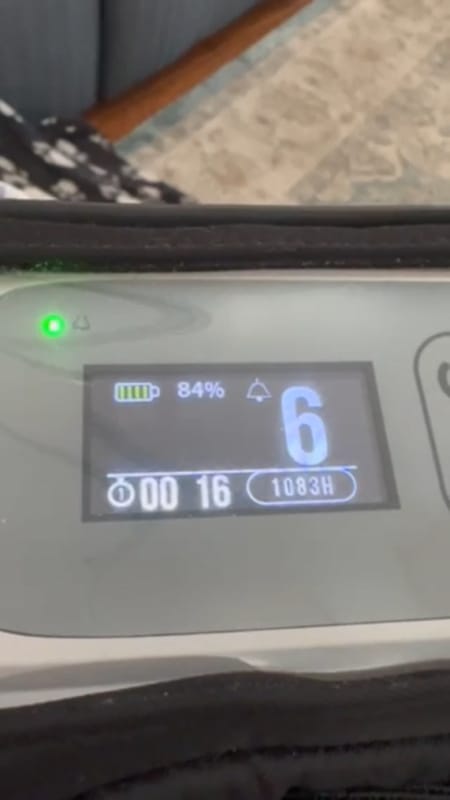Customer photo review of VARON VP-8G | Sauerstoffkonzentrator Mobil mit Pulsfluss-Technologie (1-8 Stufen)